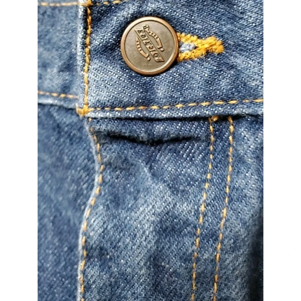 Vintage‎ Dickies Blue Denim Wide Leg Straight Jeans Mens Size 50